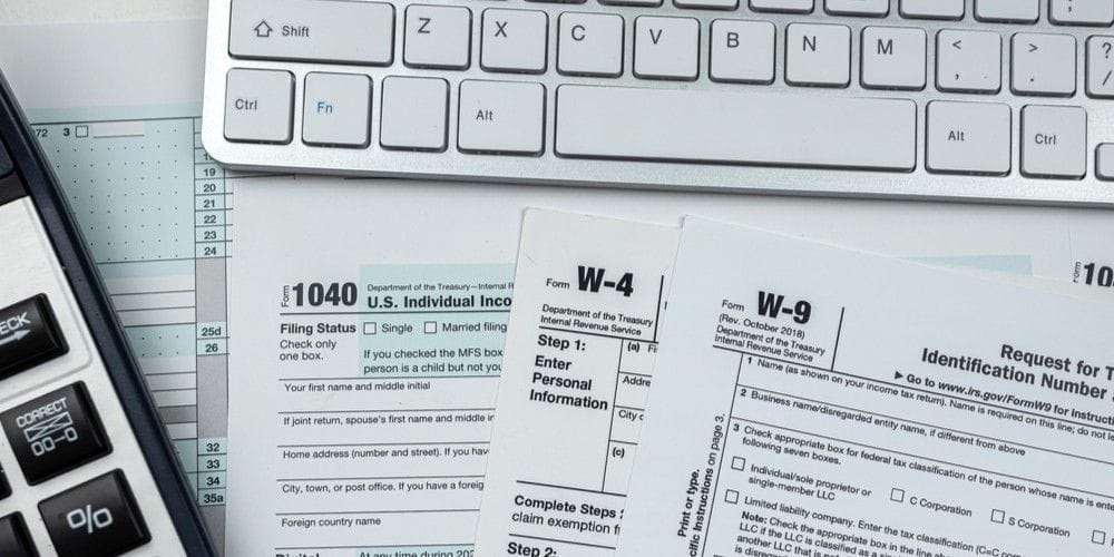 IRS tax documents.